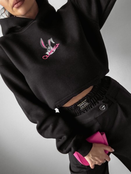 Bluza damska OLAVOGA BLAME 2024 czarna  - maWer Fashion