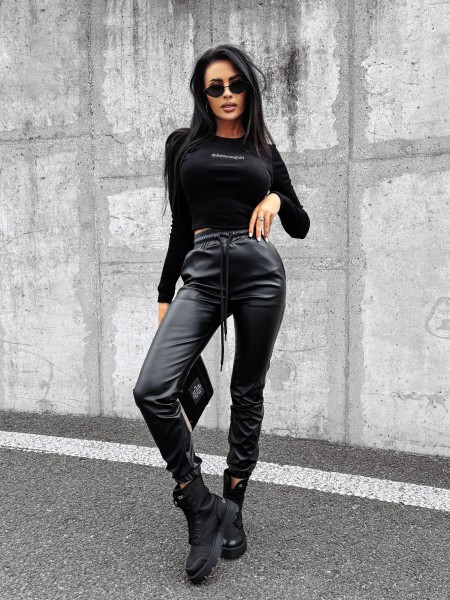 Spodnie damskie OLAVOGA KRUSH czarne – maWer Fashion