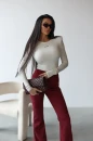Body damskie OLAVOGA WISADA 2025 ecru - maWer Fashion