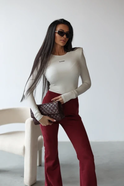 Body damskie OLAVOGA WISADA 2025 ecru - maWer Fashion