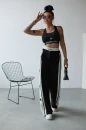 Spodnie damskie OLAVOGA ESTELLA 2025 czarne  - maWer Fashion