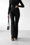 Spodnie damskie OLAVOGA ZENO 2025 czarne  - maWer Fashion