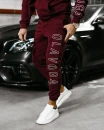 Komplet męski OLAVOGA UMRISS 2025 bordo - maWer Fashion