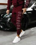 Komplet męski OLAVOGA UMRISS 2025 bordo - maWer Fashion