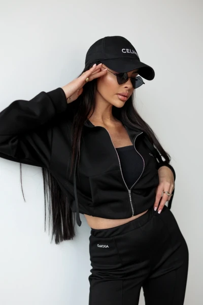 Komplet damski OLAVOGA TUTO 2025 czarny - maWer Fashion