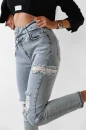 Spodnie jeansowe damskie OLAVOGA LUNA 2025 jeans - maWer Fashion