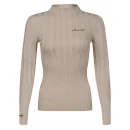 Sweter damski OLAVOGA PIPER 2025 beż - maWer Fashion