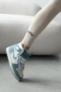 Legginsy damskie OLAVOGA LARIX 2025 beżowe - maWer Fashion