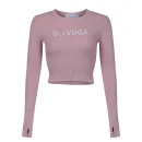 Sweter damski OLAVOGA JACQUELINE 2025 pudrowy róż - maWer Fashion