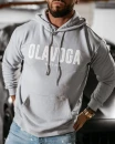 Bluza męska OLAVOGA COLD 2025 szara - maWer Fashion