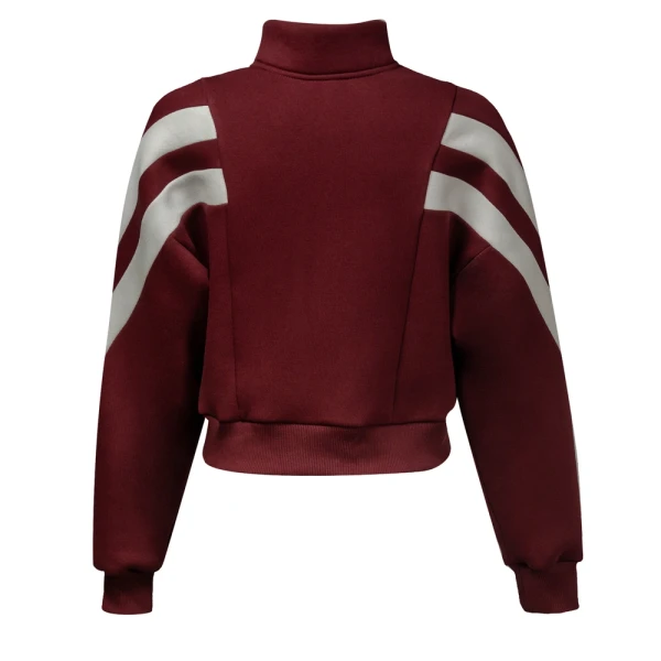 Komplet damski OLAVOGA DABI 2025 bordowy - maWer Fashion