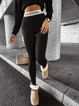 Legginsy damskie OLAVOGA TREI czarne – maWer Fashion