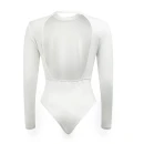 Body damskie OLAVOGA PELLE 2025 ecru  - maWer Fashion