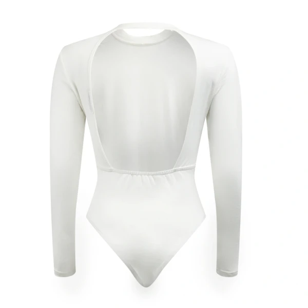 Body damskie OLAVOGA PELLE 2025 ecru  - maWer Fashion