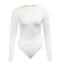 Body damskie OLAVOGA PELLE 2025 ecru  - maWer Fashion