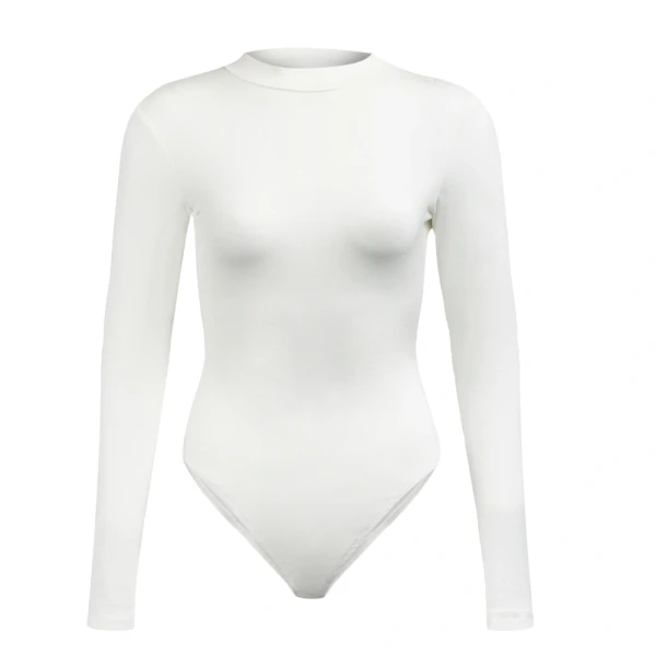 Body damskie OLAVOGA PELLE 2025 ecru  - maWer Fashion