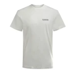 T-shirt męski OLAVOGA DARK MODE 2025 ecru - maWer Fashion