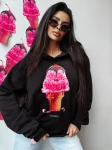 Bluza damska OLAVOGA KIRAZ 2025 czarna - maWer Fashion