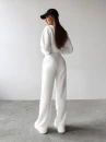 Komplet damski OLAVOGA SETELA 2025 ecru - maWer Fashion