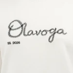 Komplet damski OLAVOGA SETELA 2025 ecru - maWer Fashion