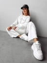 Komplet damski OLAVOGA SETELA 2025 ecru - maWer Fashion