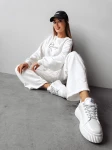 Komplet damski OLAVOGA SETELA 2025 ecru - maWer Fashion