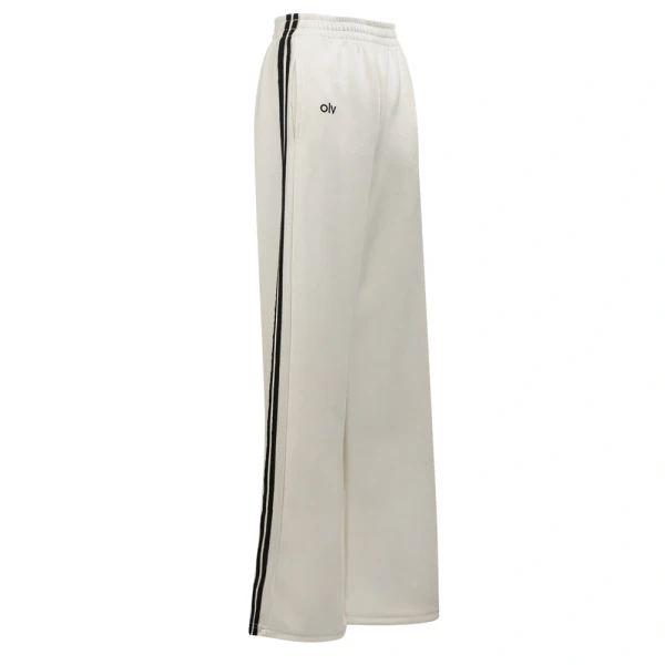 Spodnie damskie OLAVOGA DELINE 2025 ecru - maWer Fashion