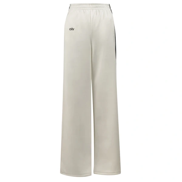 Spodnie damskie OLAVOGA DELINE 2025 ecru - maWer Fashion