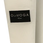Legginsy damskie OLAVOGA REGI 2025 ecru - maWer Fashion