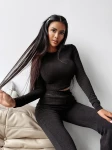 Komplet damski OLAVOGA BRANCH 2025 czarny - maWer Fashion