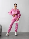 Komplet damski OLAVOGA BRANCH 2025 róż - maWer Fashion
