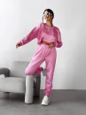 Komplet damski OLAVOGA BRANCH 2025 róż - maWer Fashion