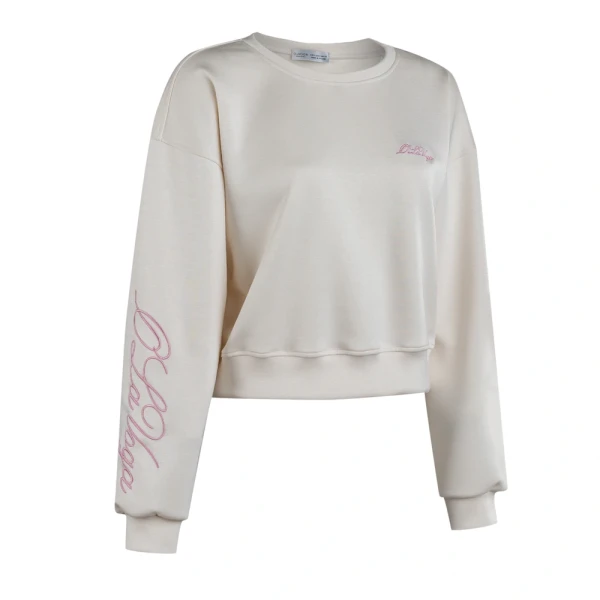 Komplet damski OLAVOGA BRANCH 2025 cream - maWer Fashion