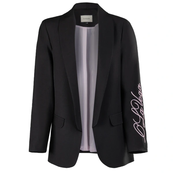 Marynarka damska OLAVOGA MARTINI 2025 czarna - maWer Fashion