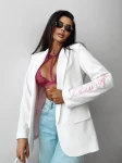 Marynarka damska OLAVOGA MARTINI 2025 ecru - maWer Fashion