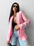 Marynarka damska OLAVOGA MARTINI 2025 pudrowy róż - maWer Fashion