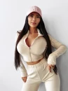 Komplet damski OLAVOGA PRIMROSE 2025 beż - maWer Fashion