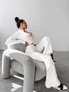 Komplet damski OLAVOGA PRIMROSE 2025 ecru - maWer Fashion
