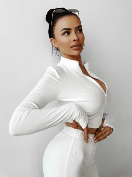 Komplet damski OLAVOGA PRIMROSE 2025 ecru - maWer Fashion