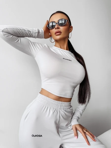 Komplet damski OLAVOGA CANARY 2025 szary – maWer Fashion