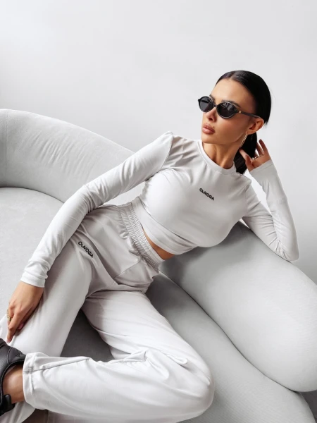 Komplet damski OLAVOGA CANARY 2025 szary – maWer Fashion
