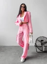 Komplet damski OLAVOGA MOHITO 2025 pudrowy róż - maWer Fashion