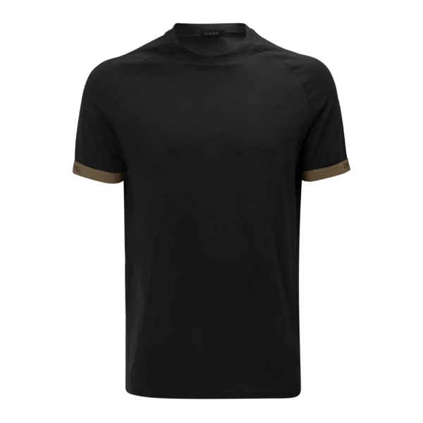 T-shirt męski OLAVOGA RAYSIER 2026 czarny - maWer Fashion