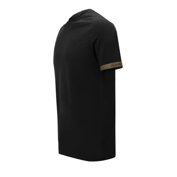T-shirt męski OLAVOGA RAYSIER 2026 czarny - maWer Fashion