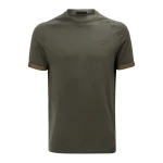 T-shirt męski OLAVOGA RAYSIER 2026 khaki - maWer Fashion