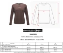 Bluzka męska longsleeve OLAVOGA ZURI 2026 czarna - maWer Fashion