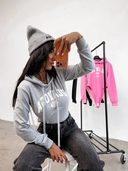 Body OLAVOGA SELIA 2026 szary - maWer Fashion