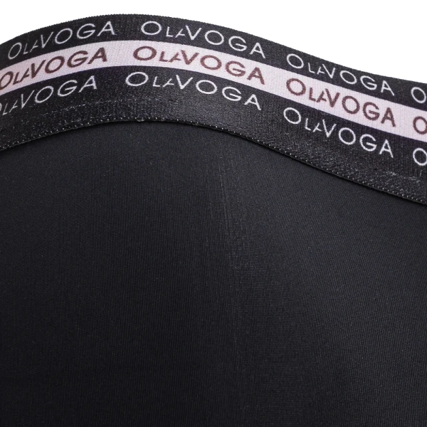 Legginsy damskie OLAVOGA TRIPLI 2026 czarne - maWer Fashion