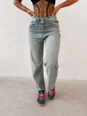 Spodnie damskie OLAVOGA EREDU 2026 niebieskie