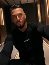 Bluzka męska longsleeve OLAVOGA ZURI 2026 czarna - maWer Fashion